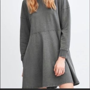 NWOT Zara sweatshirt dress